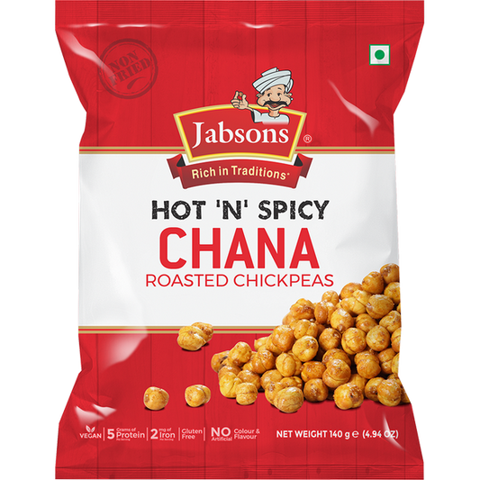 JABSONS ROASTED CHANA HOT AND SPICY