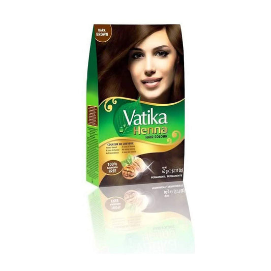 VATIKA HENNA HAIR COLOUR - NATURAL BROWN