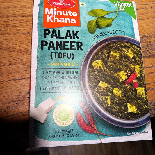 Haldiram Minute Khana Palak Paneer