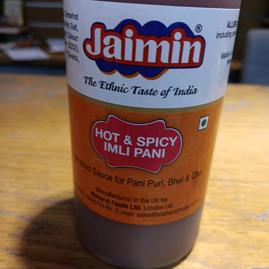 Jaimin hot & spicy  imli pani