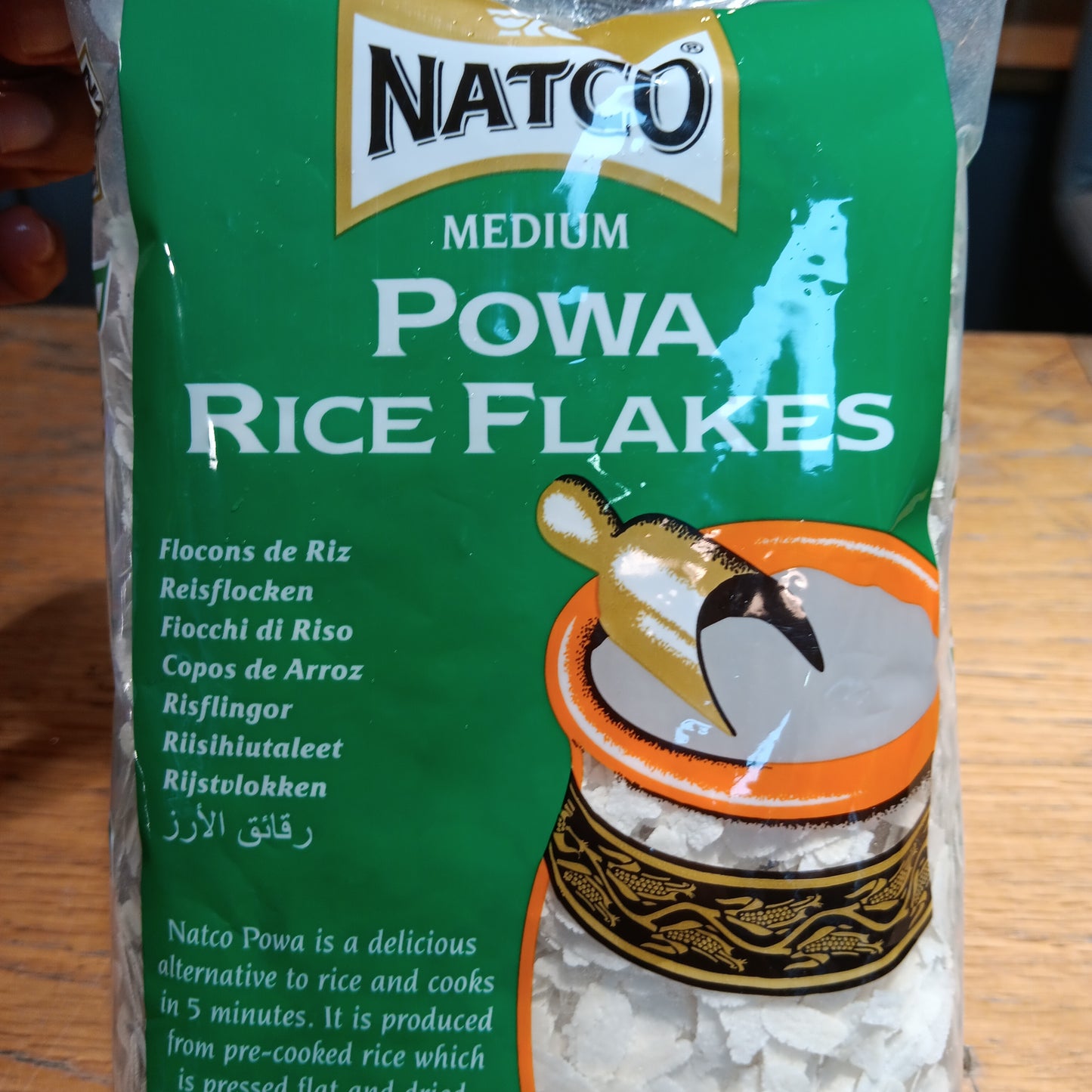 Natco medium powa rice flakes