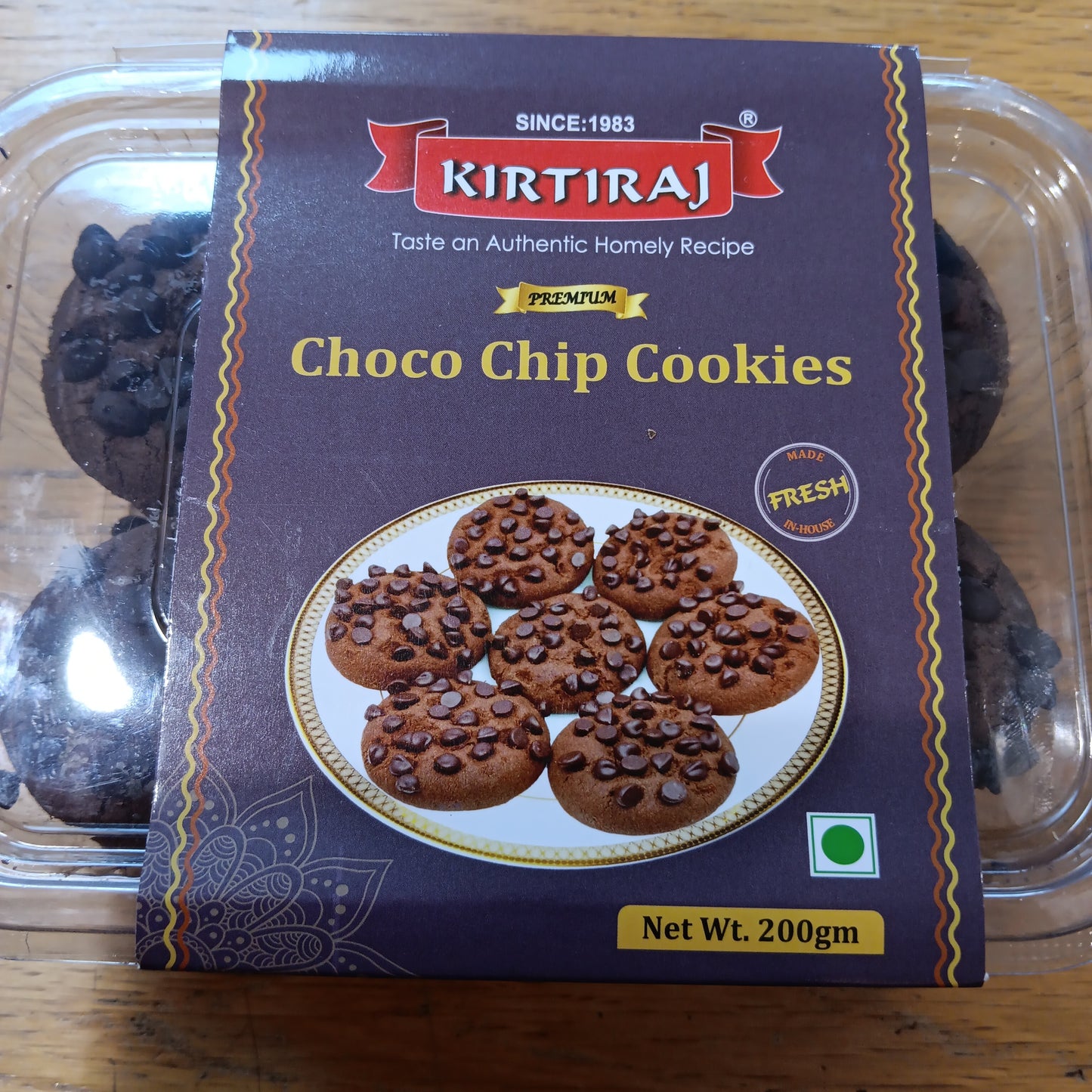 KIRTIRAJ choco chip cookies