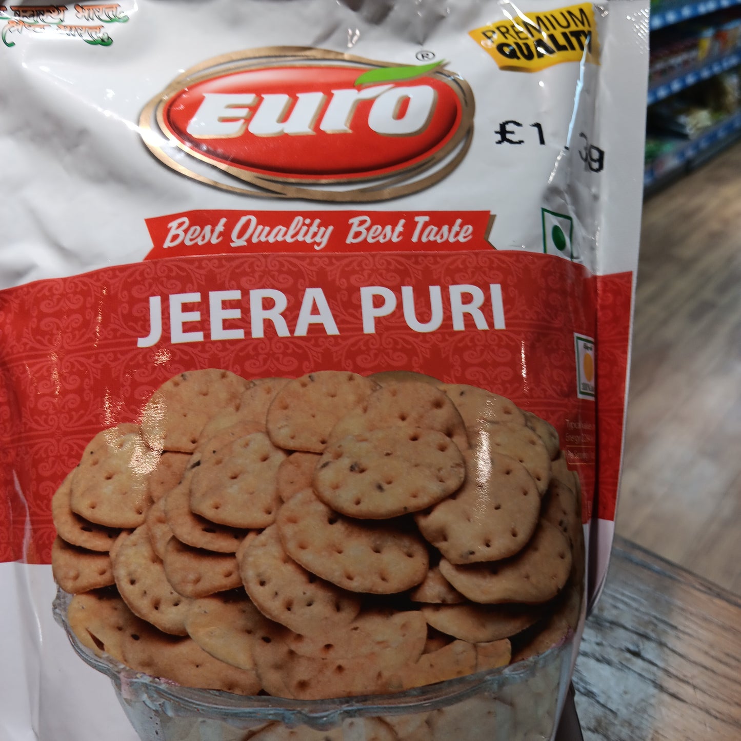 Euro Jeera Puri