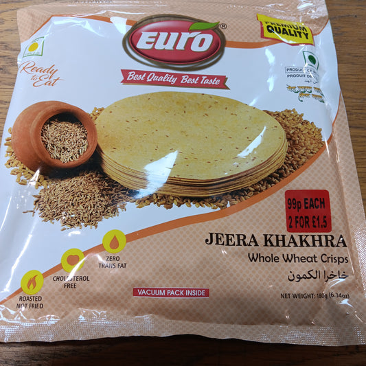 Euro jeera khakhra