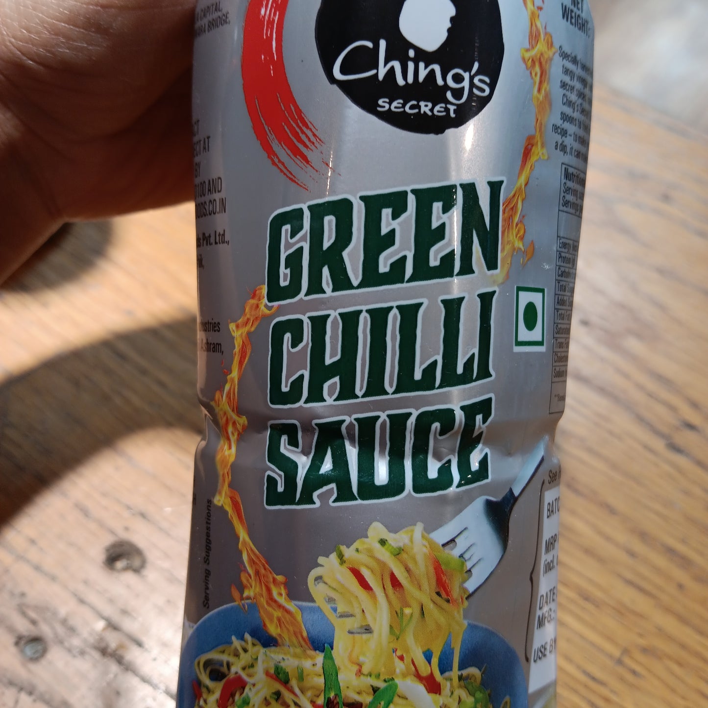 Chings green chilli sauce