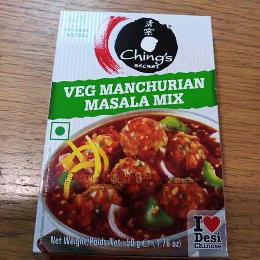 Chings veg manchurian masala mix