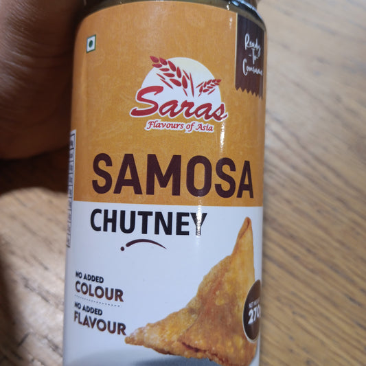 Saras samosa chutney