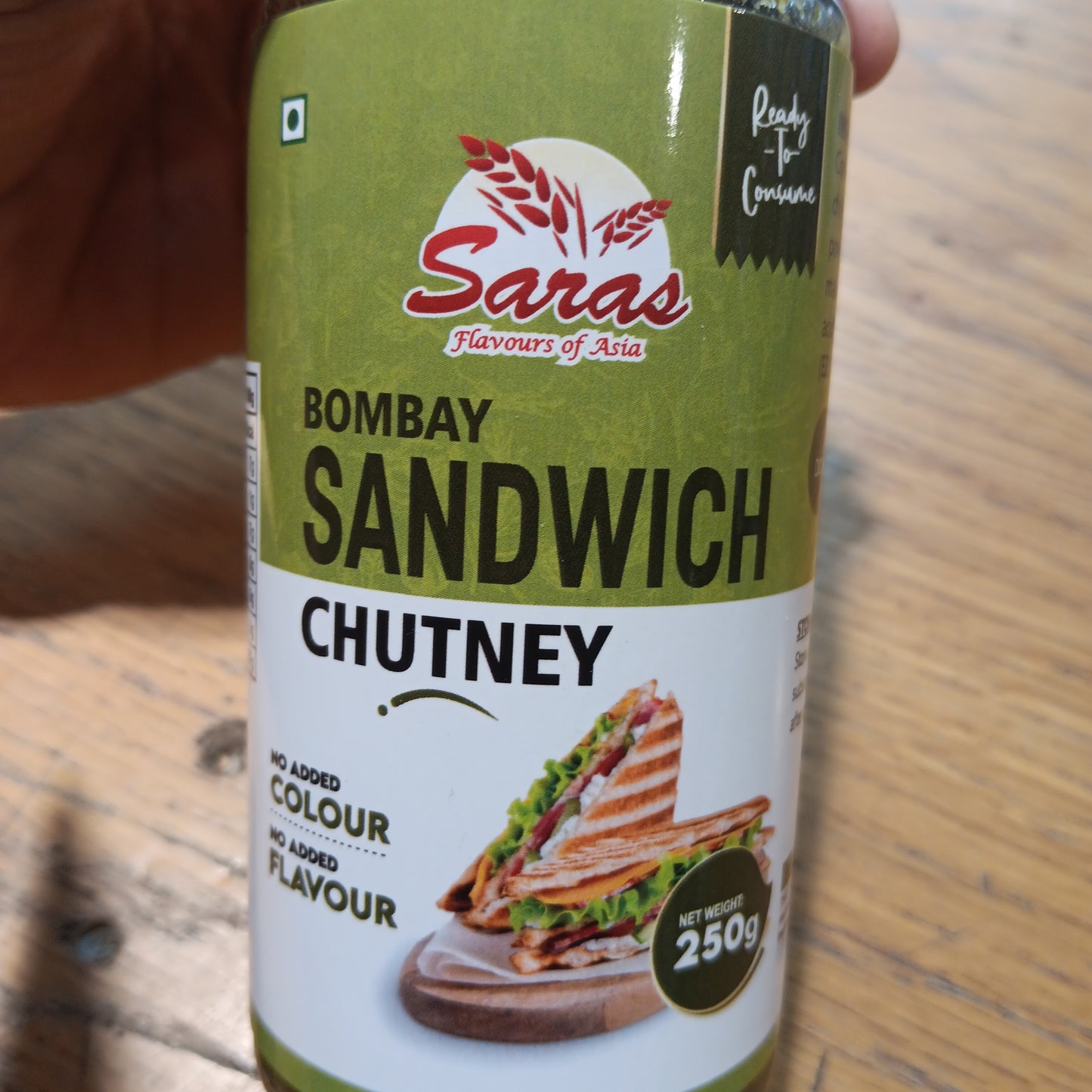 Saras bombay sandwich chutney