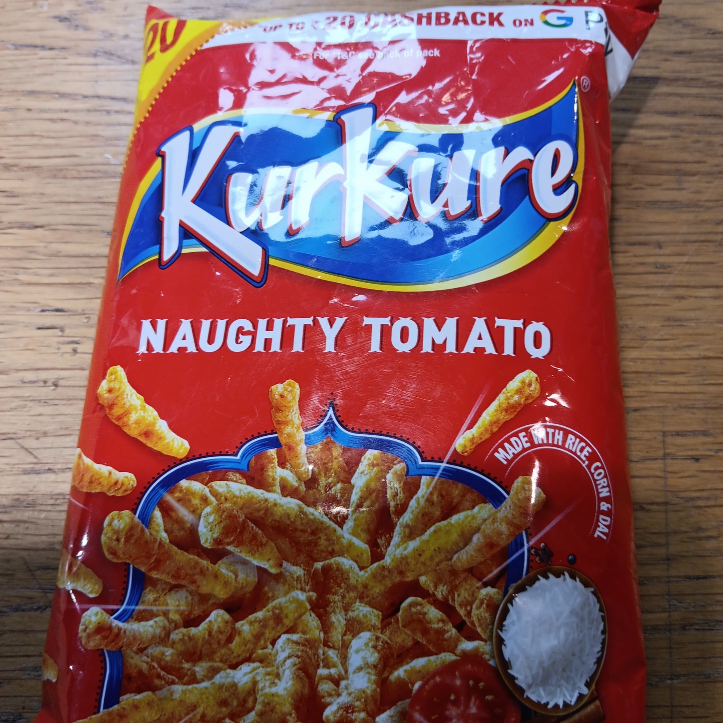 Kurkure naughty tomato