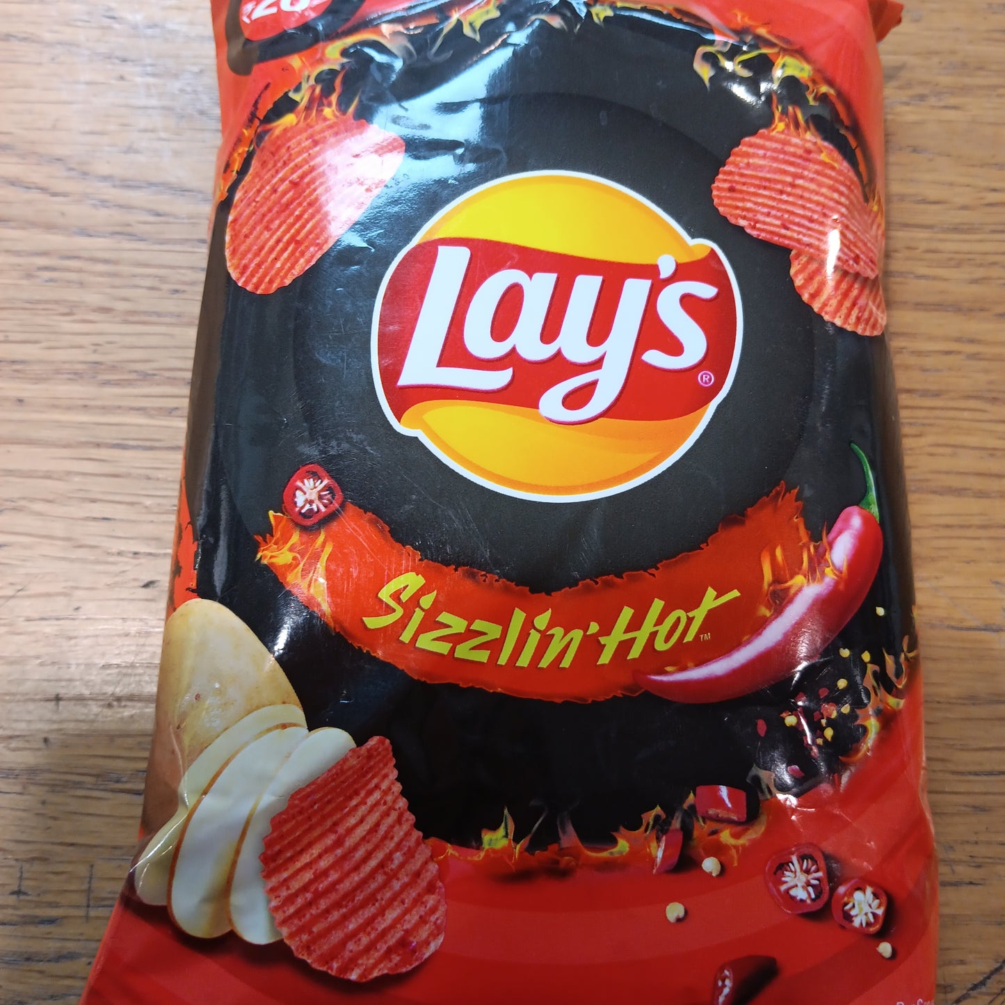 Lays sizzlin hot