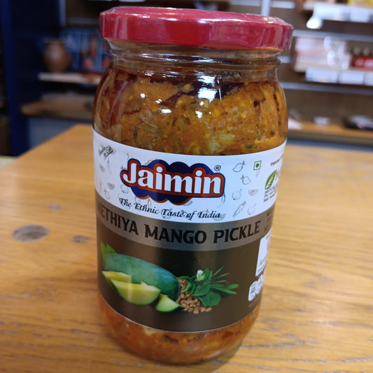 Jaimin methiya mango pickle