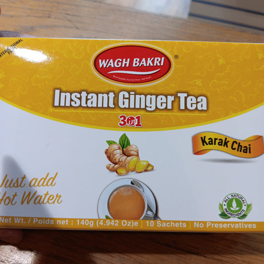 Wagh bakri instant ginger tea