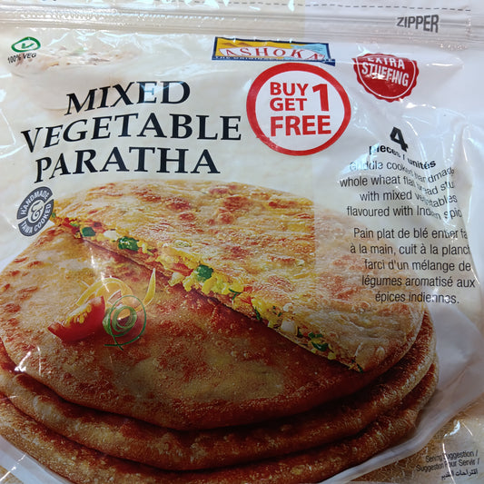 Frozen ashoka mixed vegetable paratha