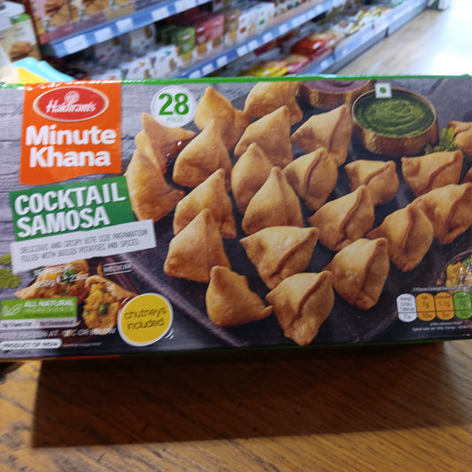 Frozen haldiram cocktail samosa