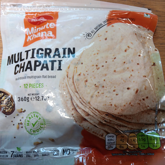 Frozen haldiram maltigrain chapati