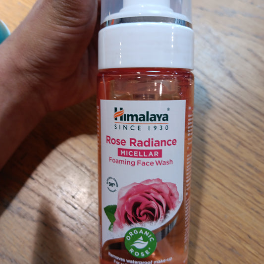 Himalaya Rose foaming face wash