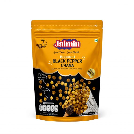 JAIMIN ROASTED CHANA - BLACK PEPPER