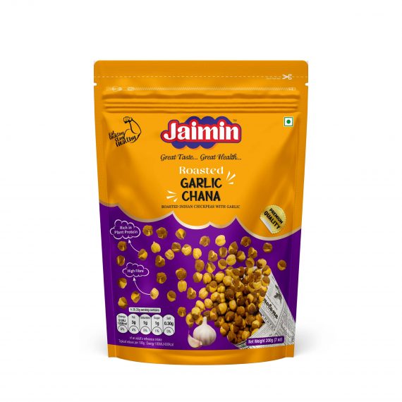 JAIMIN ROASTED CHANA - GARLIC