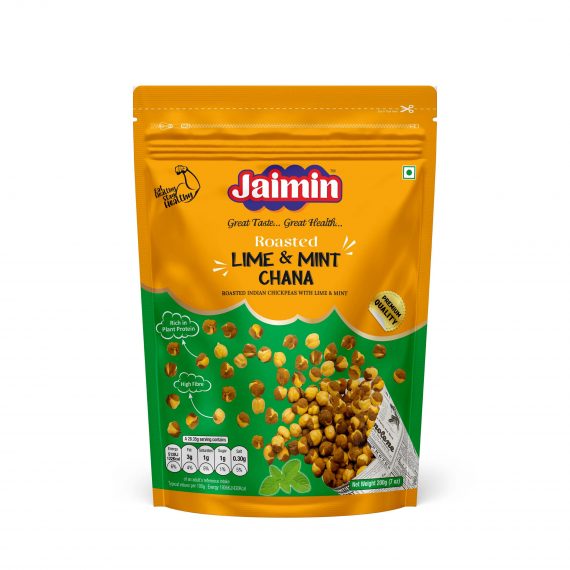 JAIMIN ROASTED CHANA - LIME & MINT