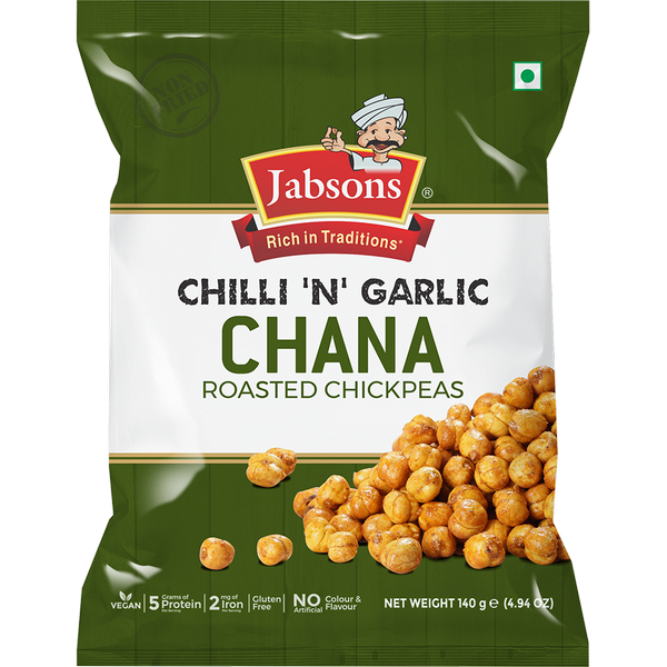 JABSONS ROASTED CHANA CHILLI AND GARLIC