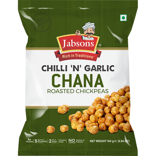 JABSONS ROASTED CHANA CHILLI AND GARLIC