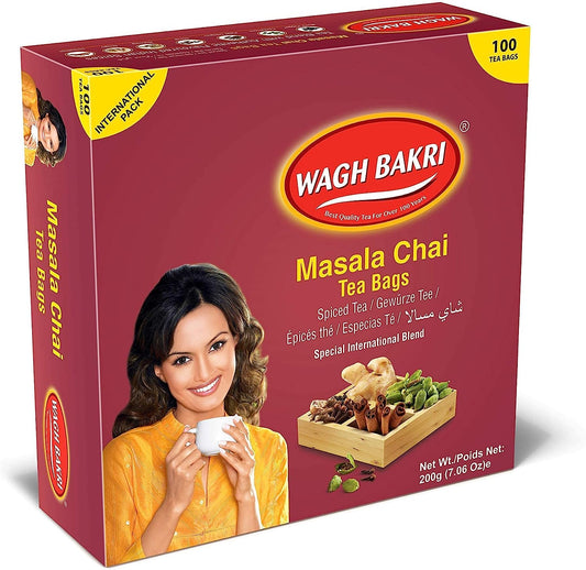 Wagh Bakri Masala Chai Teabags